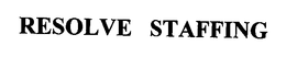 RESOLVE STAFFING trademark