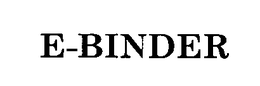 E-BINDER trademark