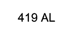 419 AL trademark