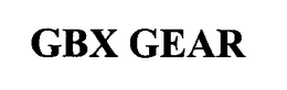 GBX GEAR trademark