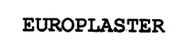 EUROPLASTER trademark