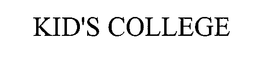 KID'S COLLEGE trademark