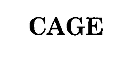 CAGE trademark