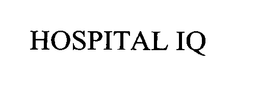 HOSPITAL IQ trademark