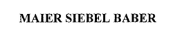 MAIER SIEBEL BABER trademark