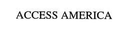 ACCESS AMERICA trademark