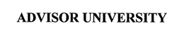 ADVISOR UNIVERSITY trademark