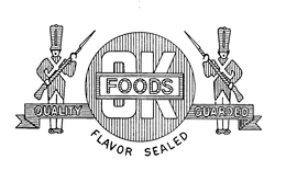 OK FOODS FLAVOR SEALED QUALITY GUARDED trademark