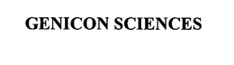 GENICON SCIENCES trademark