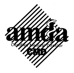 AMDA CERTIFIED MEDICAL DIRECTOR CMD trademark