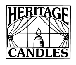HERITAGE CANDLES trademark