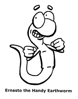 ERNESTO THE HANDY EARTHWORM trademark