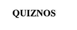 QUIZNOS trademark