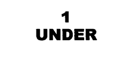 1 UNDER trademark