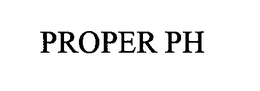 PROPER PH trademark
