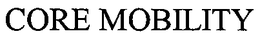CORE MOBILITY trademark
