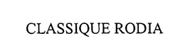 CLASSIQUE RODIA trademark