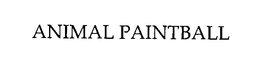 ANIMAL PAINTBALL trademark