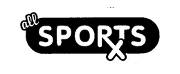 ALL SPORTS X trademark