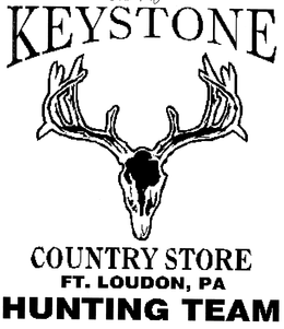 KEYSTONE COUNTRY STORE FT. LOUDON, PA HUNTING TEAM trademark