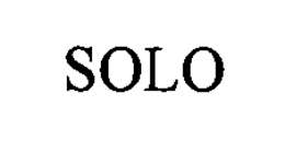 SOLO trademark