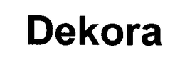 DEKORA trademark