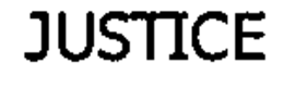 JUSTICE trademark