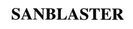 SANBLASTER trademark