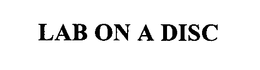 LAB ON A DISC trademark
