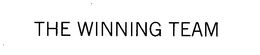 THE WINNING TEAM trademark