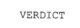 VERDICT trademark
