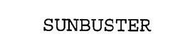 SUNBUSTER trademark