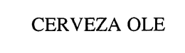 CERVEZA OLE trademark