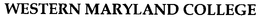 WESTERN MARYLAND COLLEGE trademark