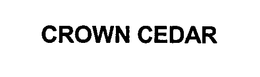 CROWN CEDAR trademark