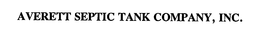 AVERETT SEPTIC TANKS trademark