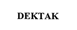 DEKTAK trademark