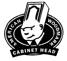 AMERICAN WOODMARK CABINET HEAD trademark