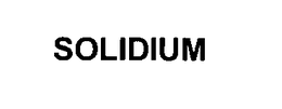 SOLIDIUM trademark
