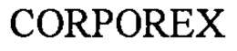 CORPOREX trademark