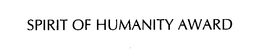 SPIRIT OF HUMANITY AWARD trademark