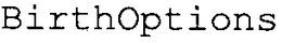 BIRTHOPTIONS trademark