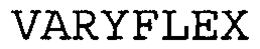 VARYFLEX trademark