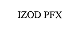 IZOD PFX trademark