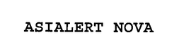 ASIALERT NOVA trademark