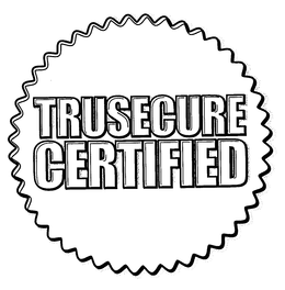 TRUSECURE CERTIFIED trademark
