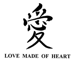 LOVE MADE OF HEART trademark