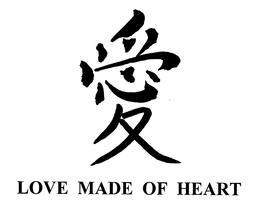 LOVE MADE OF HEART trademark