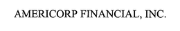 AMERICORP FINANCIAL, INC. trademark