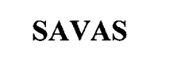 SAVAS trademark